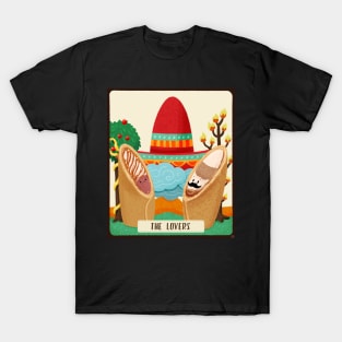 Dessert Tarot card-The Lovers T-Shirt